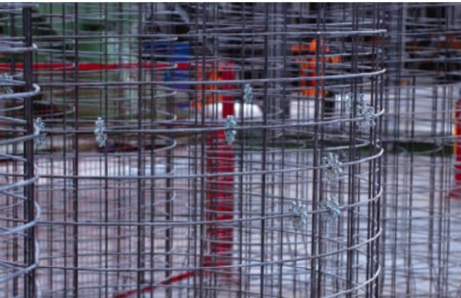 Cage-welded reinforcement · medium-frequency steel fabrication